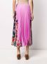 Valentino Garavani Plooirok met bloemenprint Roze - Thumbnail 4