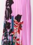 Valentino Garavani Plooirok met bloemenprint Roze - Thumbnail 5
