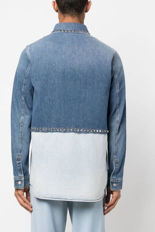 Valentino Garavani Denim overhemd Blauw