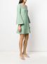 Valentino Garavani Shiftjurk met V-hals Groen - Thumbnail 3