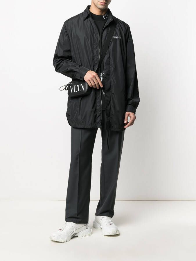 Valentino Garavani Shirtjack met logoprint Zwart