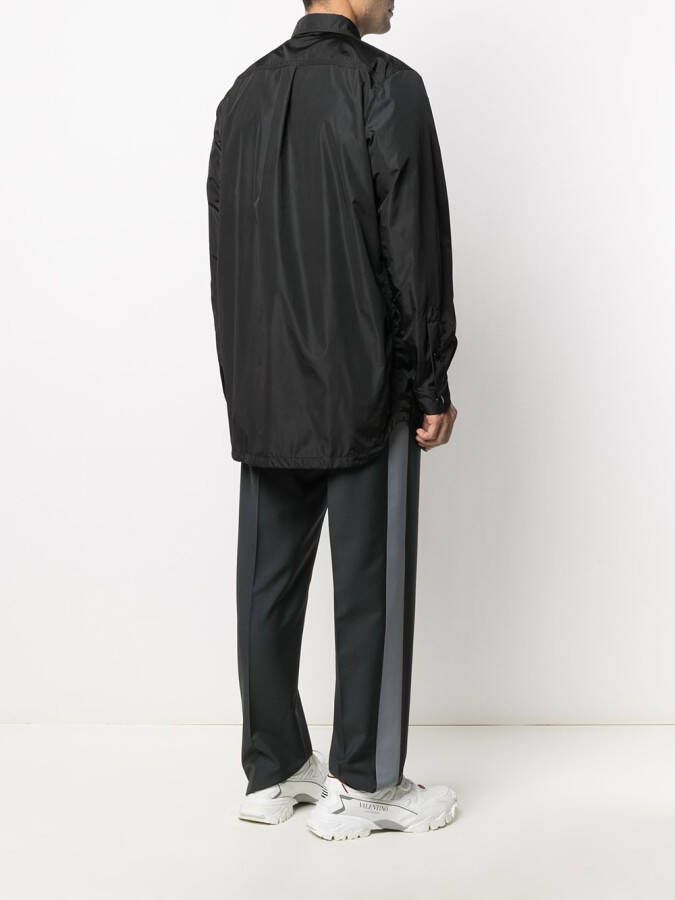 Valentino Garavani Shirtjack met logoprint Zwart