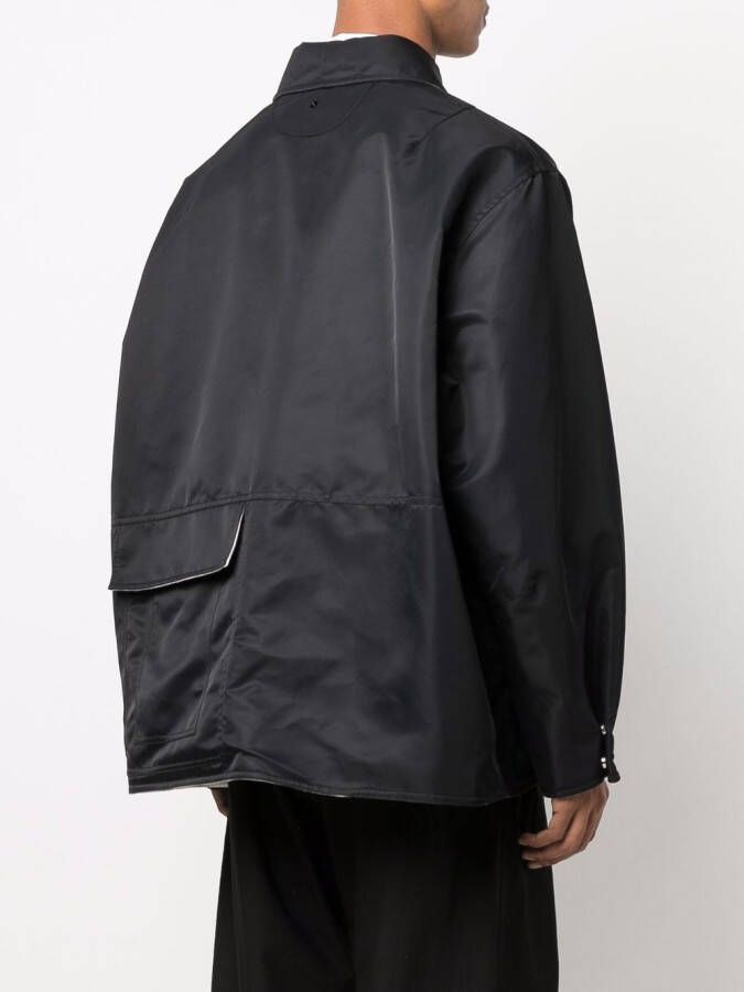 Valentino Garavani Shirtjack met rits Zwart