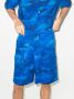 Valentino Garavani Shorts met camouflageprintL Blauw - Thumbnail 2