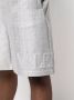 Valentino Garavani Shorts met logo-reliëf Grijs - Thumbnail 5