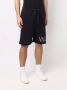 Valentino Garavani Shorts met verlaagd kruis Blauw - Thumbnail 3