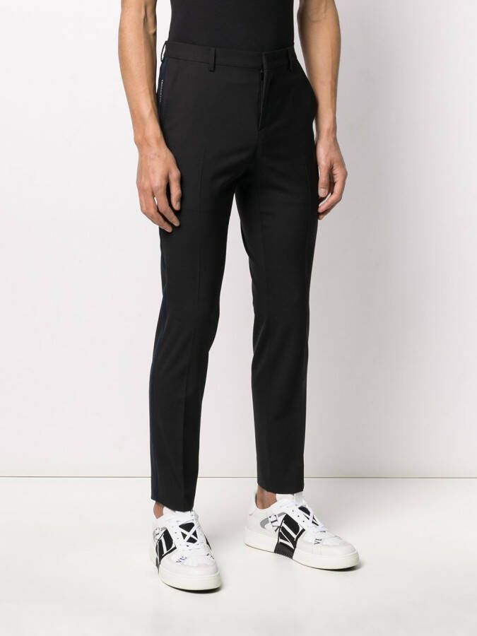 Valentino Garavani Slim-fit pantalon Zwart