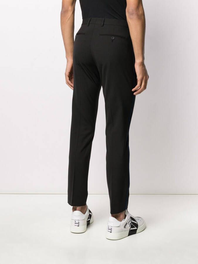 Valentino Garavani Slim-fit pantalon Zwart