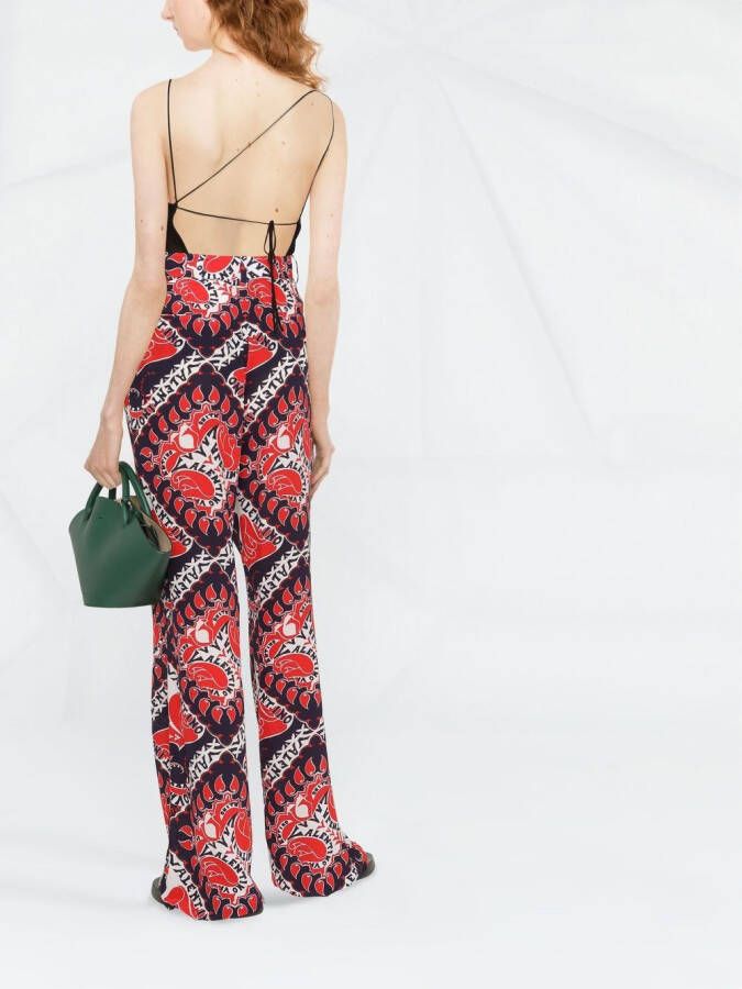 Valentino Garavani Straight broek Rood