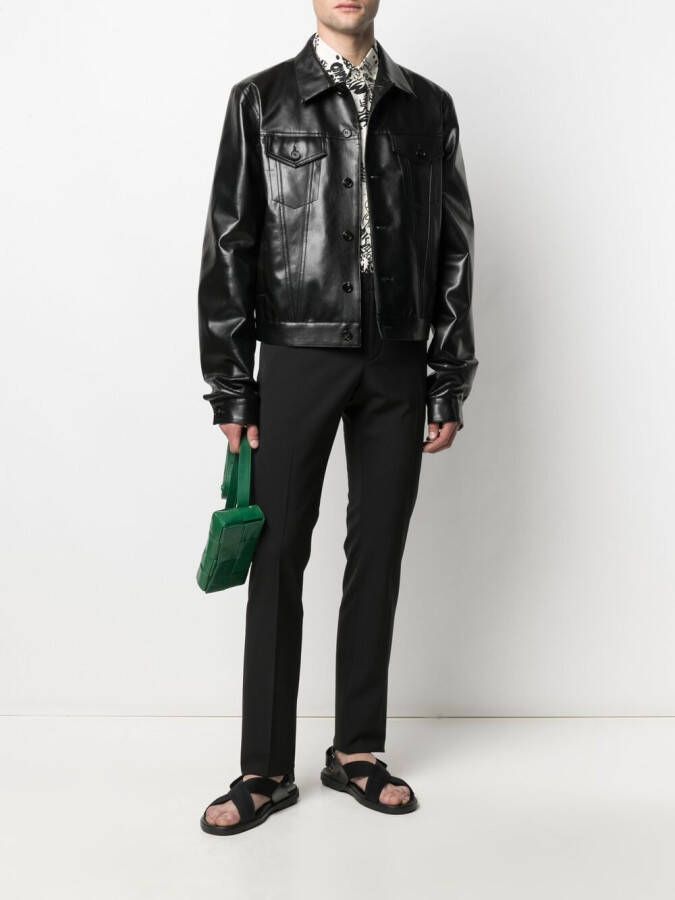 Valentino Garavani Straight broek Zwart