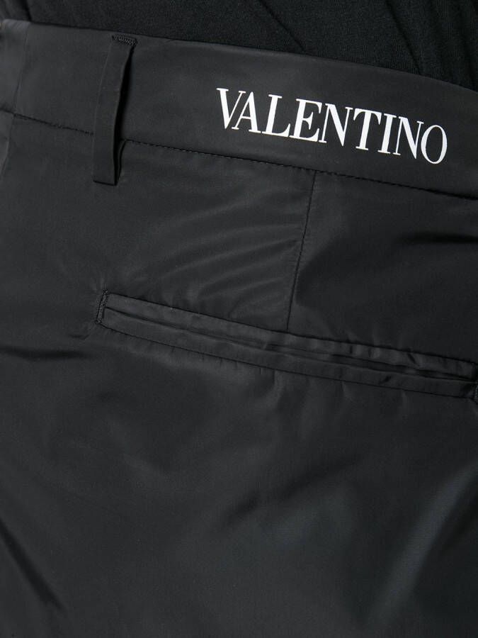 Valentino Garavani Straight broek Zwart