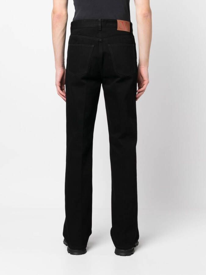 Valentino Garavani Straight jeans Zwart