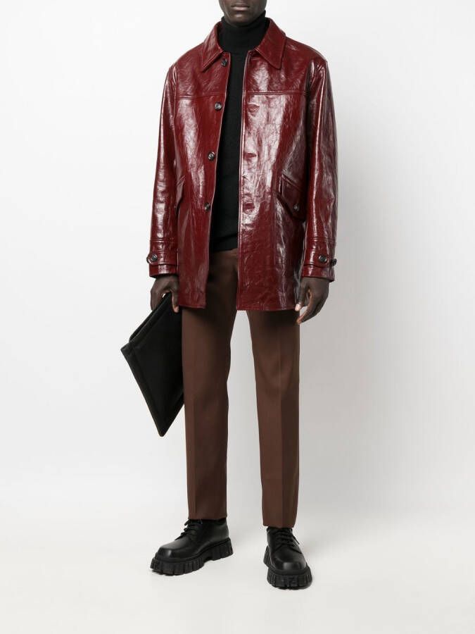 Valentino Garavani Straight pantalon Bruin