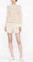 Valentino Garavani Gestreepte trui Beige - Thumbnail 2