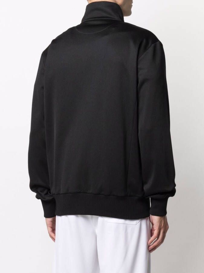 Valentino Garavani Sweater met logopatch Zwart