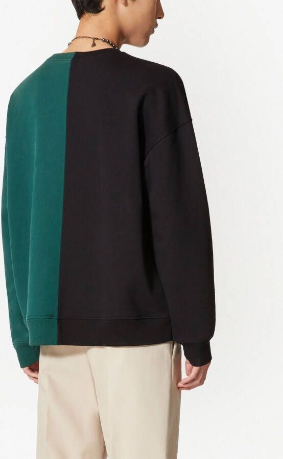 Valentino Garavani Sweater met logoprint Zwart