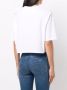 Valentino Garavani T-shirt met bloemenpatch Wit - Thumbnail 4