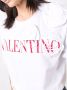 Valentino Garavani T-shirt met bloemenpatch Wit - Thumbnail 5