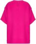 Valentino Garavani Asymmetrisch T-shirt Roze - Thumbnail 2