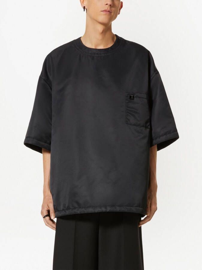 Valentino Garavani T-shirt met stud Zwart