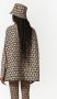 Valentino Garavani Cape met print Beige - Thumbnail 4