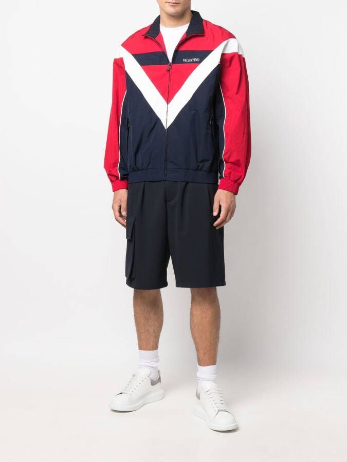 Valentino Garavani Trainingsjack met logoprint Wit