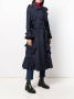 Valentino Garavani Trenchcoat met dubbele rij knopen Blauw - Thumbnail 3