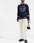 Valentino Garavani Trui met geborduurd logo Blauw - Thumbnail 2