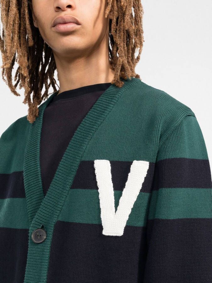 Valentino Garavani Vest met V-logo Groen