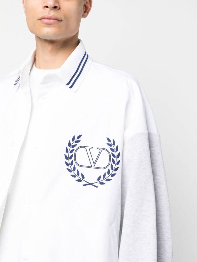 Valentino Garavani VLogo bomberjack Wit