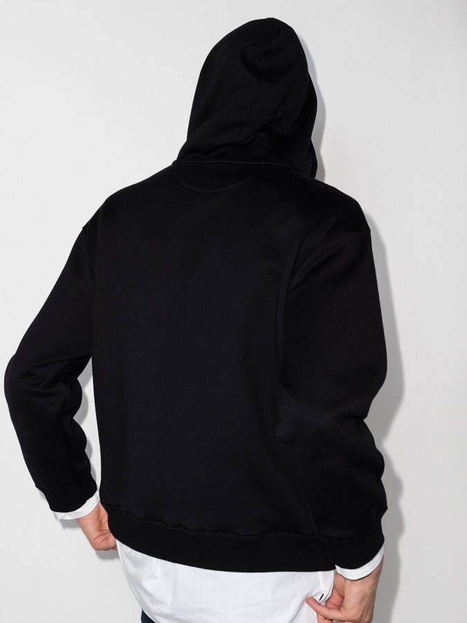 Valentino Garavani Hoodie met VLTN-print Zwart
