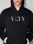 Valentino Garavani Hoodie met VLTN-print Zwart - Thumbnail 4