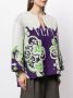 Valentino Garavani VLTN sweater met bloemenprint Paars - Thumbnail 3