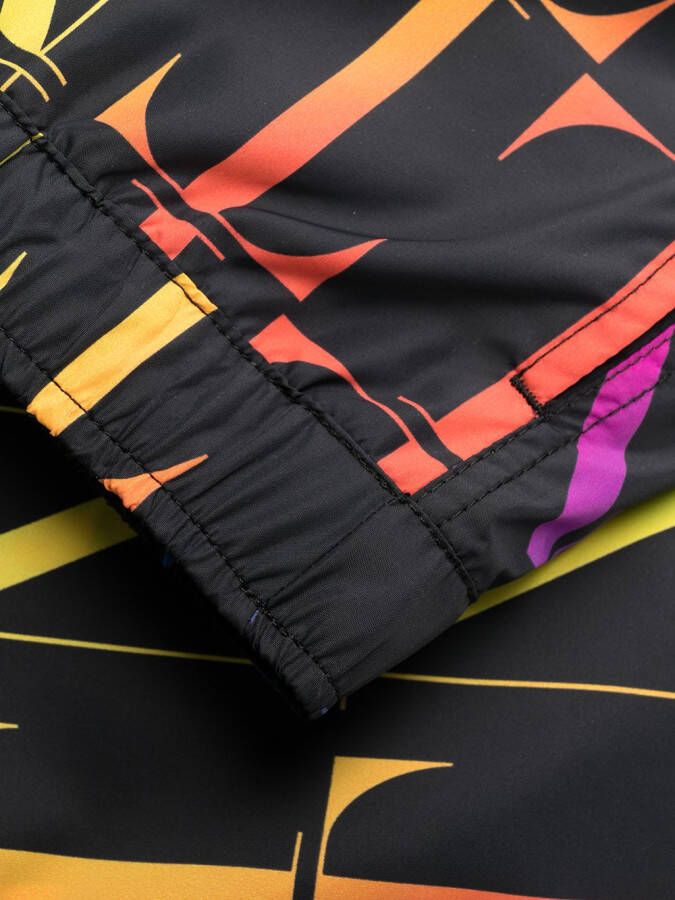 Valentino Garavani VLTN zwembroek met logoprint Zwart