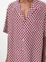 Valentino Garavani Zijden bowlingshirt Rood - Thumbnail 5