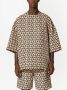Valentino Garavani Zijden overhemd Beige - Thumbnail 3