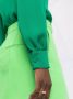 Valentino Garavani Zijden top Groen - Thumbnail 3