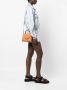Valextra Iside leren crossbodytas Bruin - Thumbnail 2