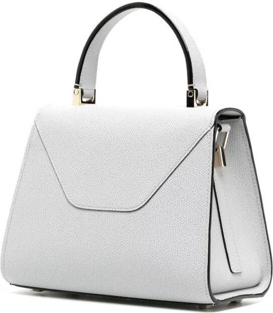 Valextra Iside leren crossbodytas Grijs