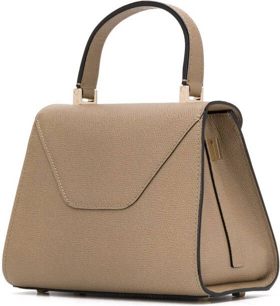 Valextra Iside leren draagtas Beige