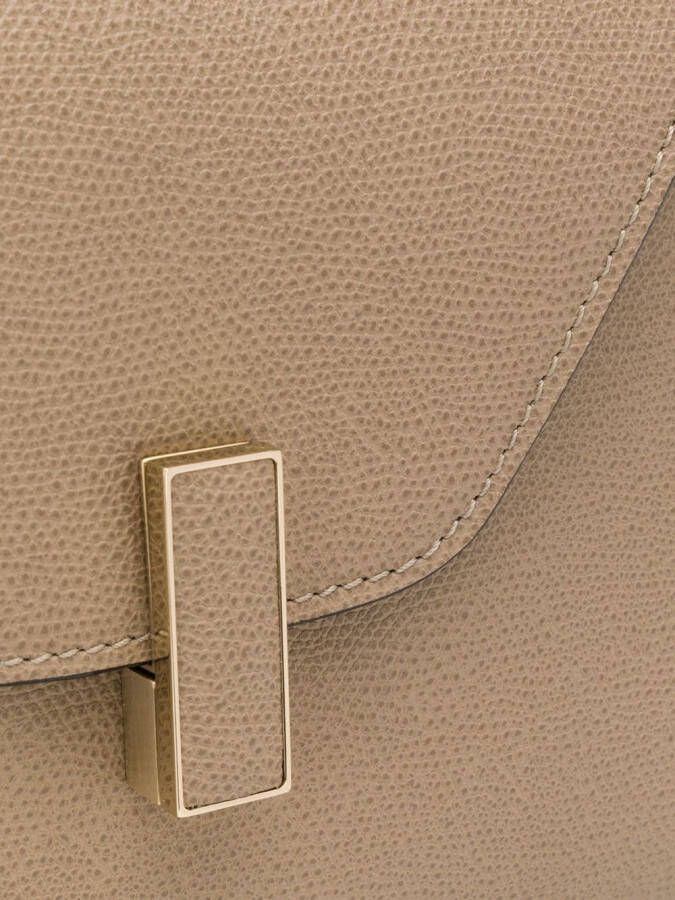 Valextra Iside leren draagtas Beige