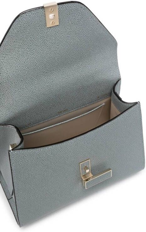 Valextra Iside leren shopper Blauw