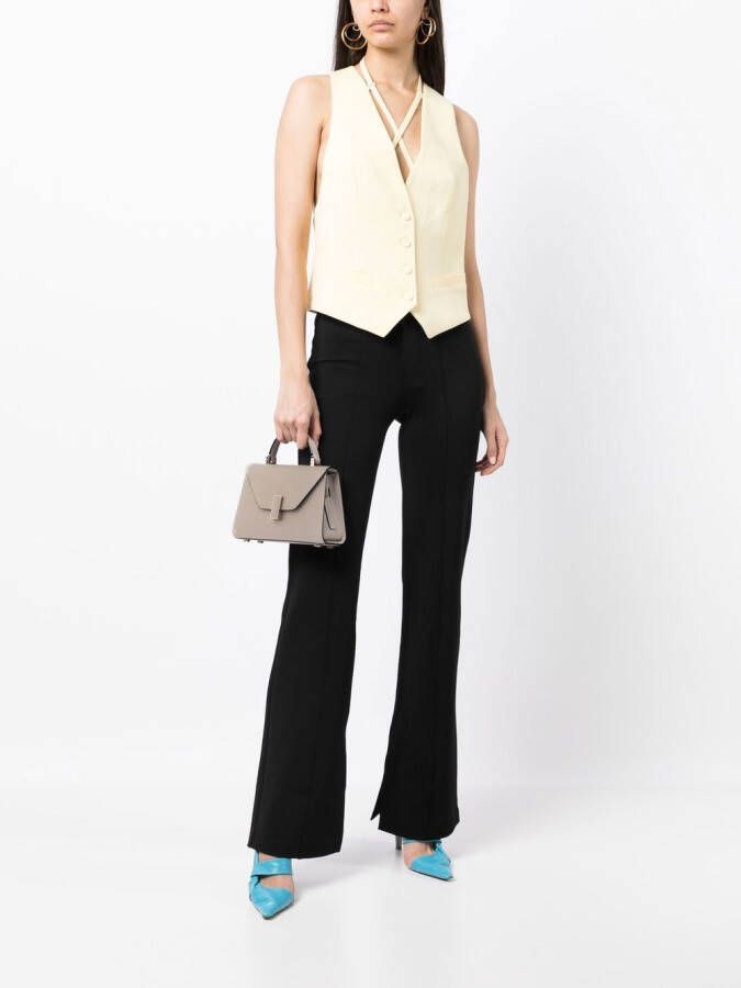 Valextra Iside leren shopper Bruin