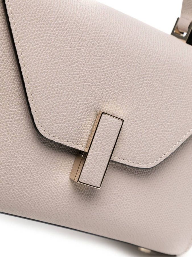 Valextra Iside leren shopper Bruin