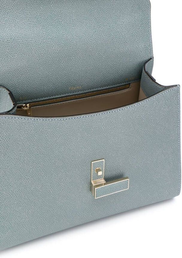 Valextra Iside medium draagtas Blauw