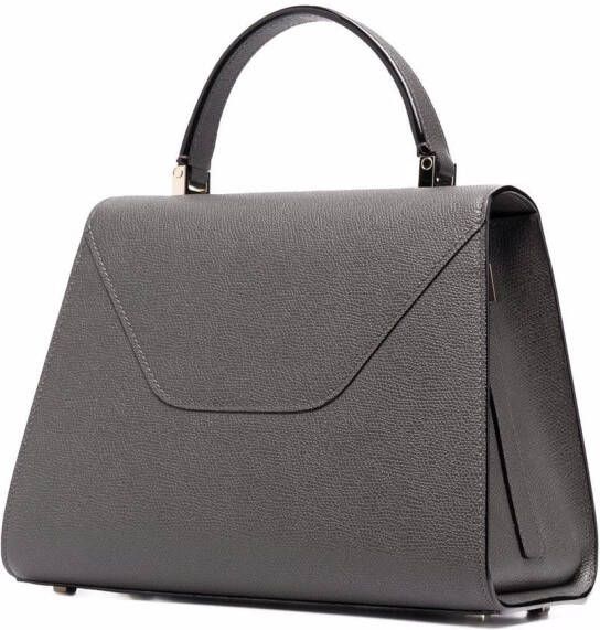Valextra Iside mini-shopper Grijs