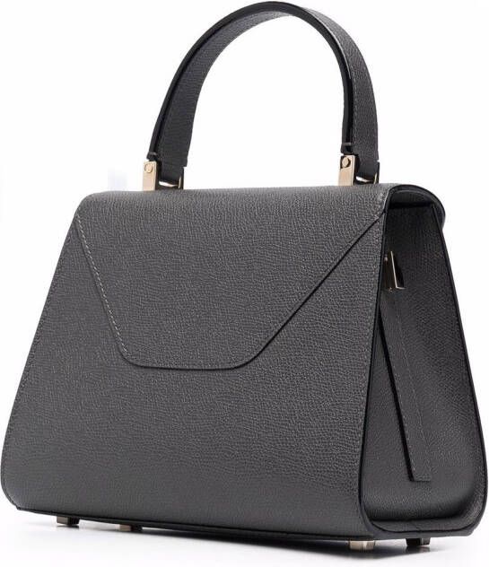 Valextra Iside mini-shopper Grijs