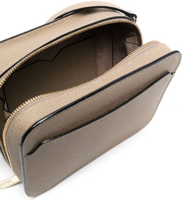 Valextra Leren crossbodytas Beige