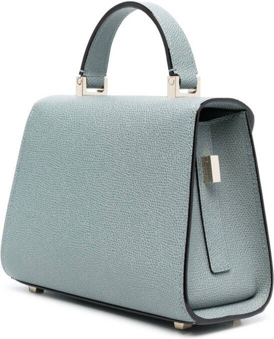 Valextra Leren shopper Blauw
