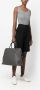 Valextra Leren shopper Grijs - Thumbnail 2